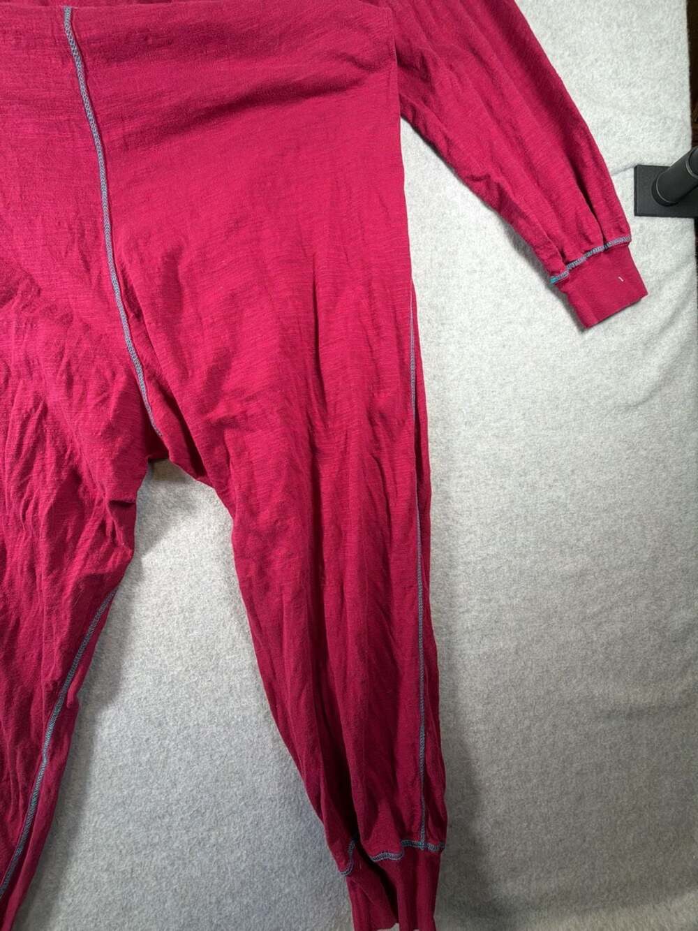 Natural Life Marlee Knit Jumpsuit in Maroon - Picture 10 of 11